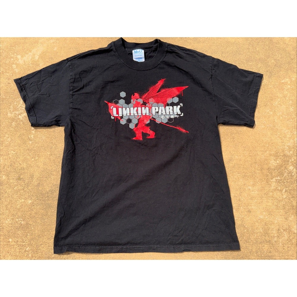 Vintage Linkin Park Hybrid Theory T-Shirt 2000's Adult Size Large (L) Black